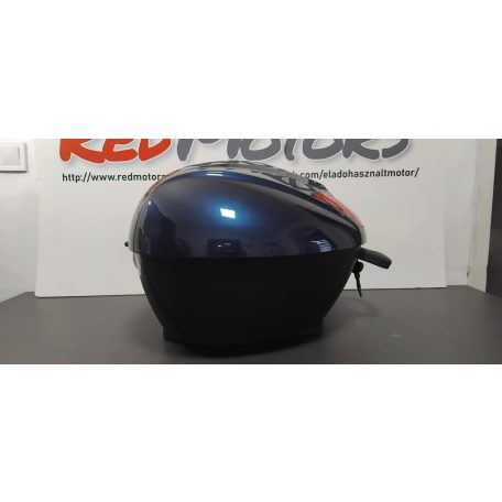 Piaggio gyári doboz, háttámlával, platnival
