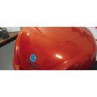 Piaggio gyári doboz, háttámlával, platnival
