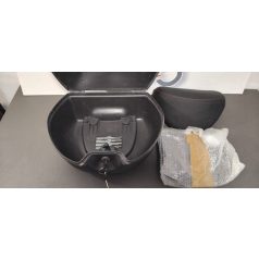 Piaggio gyári doboz, háttámlával, platnival