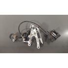 Yamaha R1 '04-06 - Hátsó féknyereg, lábtartó, pedál